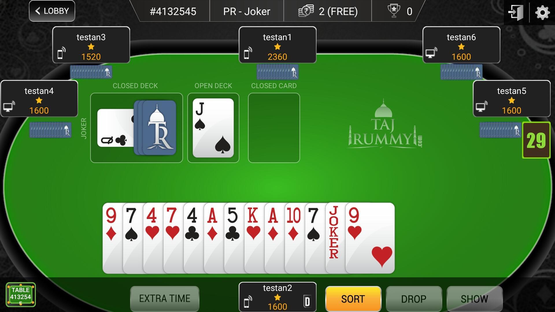 Taj Rummy